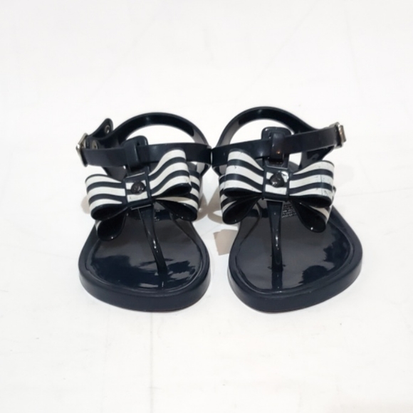 plastic bow sandals